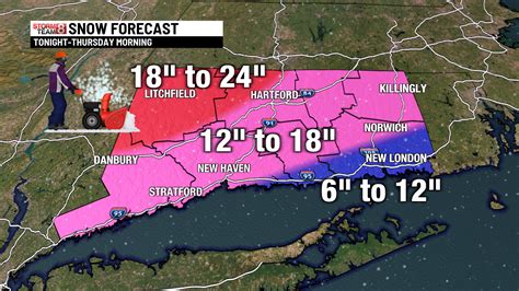 expected snowfall ct|More.